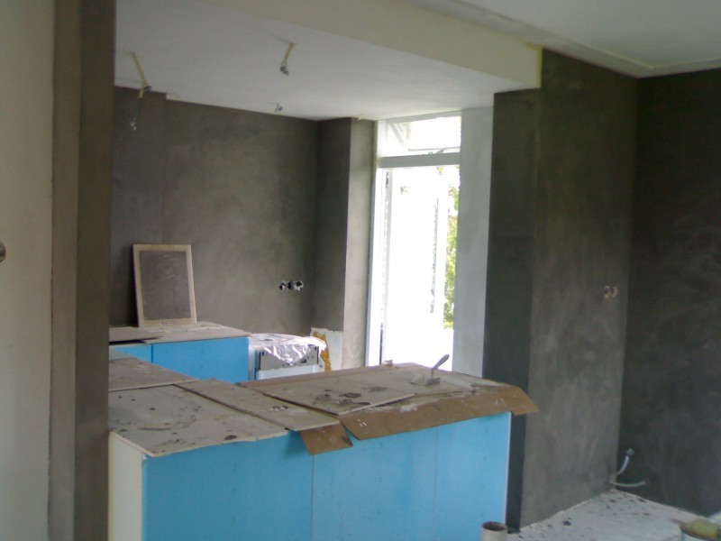 Betonlook badkamer – industrieel strak